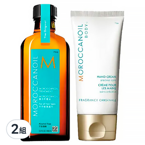 MOROCCANOIL 摩洛哥優油 護手霜禮盒 優油100ml+經典護手霜75ml, 2組