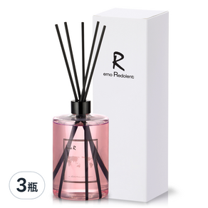 emo Redolent 擴香瓶, 梅花香, 500ml, 3瓶