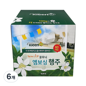 epata KIeen up 可洗式多用途壓花廚房紙巾, 80張, 6盒