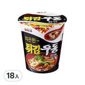 NONGSHIM 農心 天婦羅烏龍麵, 62g, 18入