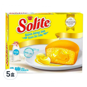 KINH DO Solite 奶油蛋糕, 276g, 5盒