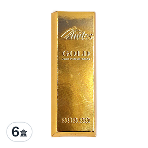 Andes 安迪士金磚雙薄荷可可薄片, 57g, 6盒