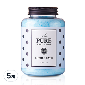 Arvian Baby Pure Bubble Bath Foam Bath 溫和桉樹, 320g, 5個