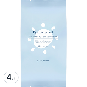 Pyunkang Yul 扁康率 孩童保濕防曬氣墊補充包 SPF50+ PA++++, 4個, 15g