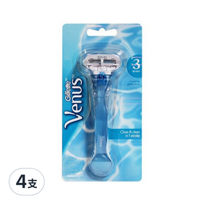 Gillette 吉列 Venus 女士除毛刀, 4支, 1入