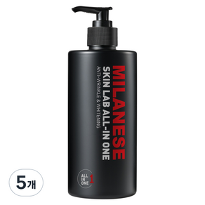 Milanese Skin Lab 男士多合一護膚大容量, 500ml, 5個