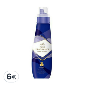 FaFa 小熊香水柔軟精 綠草香, 600ml, 6瓶