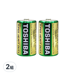 TOSHIBA 東芝 環保1號電池, 2顆, 2組