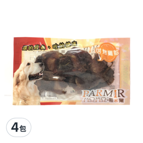 PARMIR 帕米爾 烘烤雞胗 犬用零食, 25g, 4包