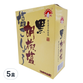 新光洋菜 黑胡椒鹽, 600g, 5盒