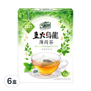 3點1刻 直火烏龍 薄荷茶, 2.5g, 6入, 6盒