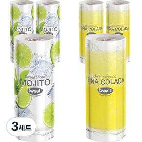 Twist Mojito 240ml x 3p + Piña Colada 240ml x 3p 套組, 3組