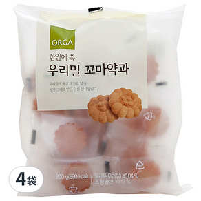 ORGA Whole Foods 韓國迷你藥菓, 200g, 4袋
