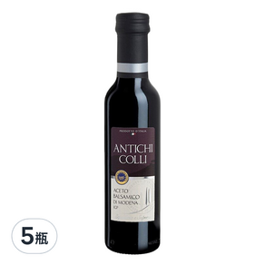 ANTICHI COLLI 安地其 巴薩米克酒醋 銀級, 250ml, 5瓶