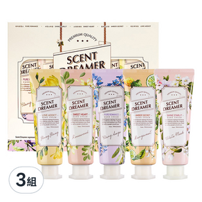 KWAILNARA Scent Dreamer系列 護手霜5件組, 3組