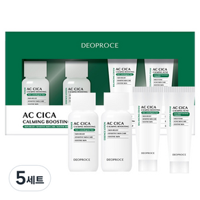 DEOPROCE 迪普詩 AC Cica 鎮靜增強試用套裝 4 件套, 5組