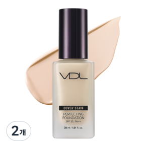 VDL 遮瑕完美粉底 30ml, 2個, V02