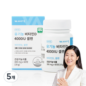 Vitamin Village 4000 IU硒維他命D錠, 5個