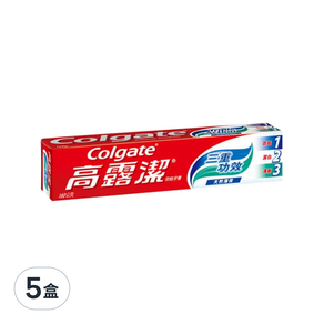 Colgate 高露潔 三重功效牙膏, 160g, 5盒