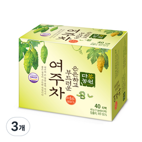 TEA GARDEN 苦瓜茶, 1g, 40個, 3盒