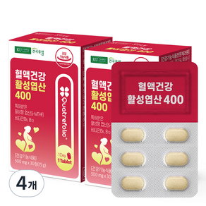 Konkuk Dairy Blood Health 活性葉酸 400 15g, 4盒