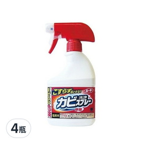 第一石鹼 Rookie 浴室除霉噴霧泡 噴頭款, 400ml, 4瓶