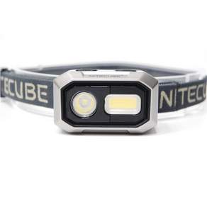 NITECUBE 多功能拆卸式LED頭燈, 黑色的, 1個