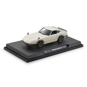 TAMIYA 田宮 1:24 Nissan Fairlady 240ZG街頭改裝完成品汽車 白色 21175, 1個