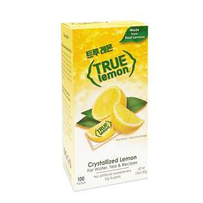 TRUE citrus 檸檬水沖泡粉, 0.8g, 100包, 1盒