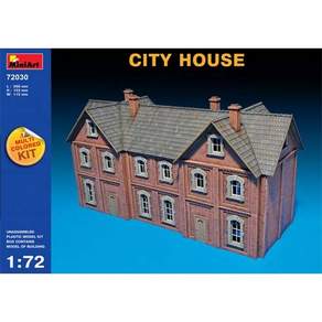 Miniart City House 塑料模型 1: 72 72030, 1個