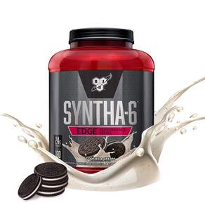 Bsn 畢斯恩 SYNTHA-6 Edge乳清蛋白粉 奶油餅乾口味, 1罐, 1.92kg