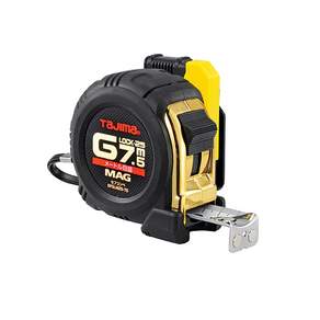 TaJima 安全捲尺 G-Lock 磁鐵 SFGLM25-75BL, 1個