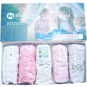 MRKIDS 女孩童3角內褲5入組