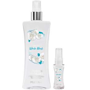 BODY FANTASIES 身體幻想 身體香氛噴霧 White Musk 236ml*1+29ml*1, 1組