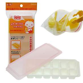 genki bebi 元氣寶寶 寶寶離乳食品冷凍盒, 1入