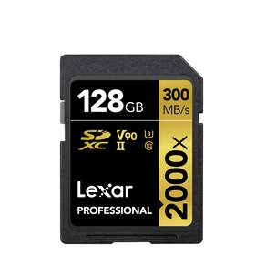 Lexar 雷克沙 SD 卡 2000x UHS-II, 128GB