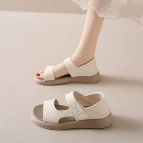 Sunbit 女款 Raina Easy Daily 涼鞋, 255, Ivory