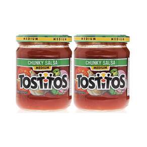 TOSTITOS 莎莎醬 中辣, 439.4g, 2罐