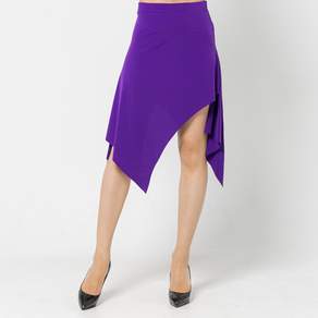 DANCEDOME 分叉裙 LDS10100, 紫色