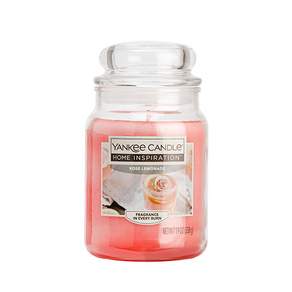 YANKEE CANDLE Home Inspiration系列 香氛蠟燭, Rose Lemonade, 538g, 1個