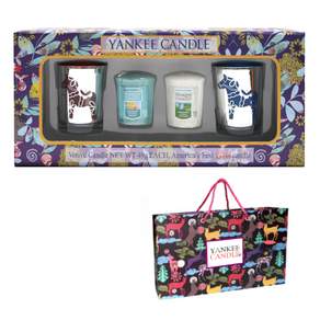 YANKee CANDLe 香氛蠟燭禮物組, Bahama Breeze+Clean Cotton