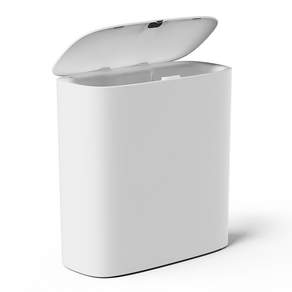 Moas Cleanup 自動感應垃圾桶 11L, 白色, 1個