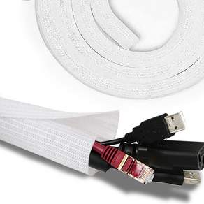 Magic Cable Seonri 電線保護管 13mm x 5m, 1個, 白色