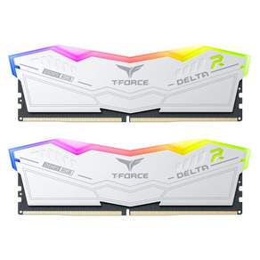 TEAMGROUP T-Force 十銓 DDR5-5600 CL36 DELTA RGB 白色 32GB (16Gx2)