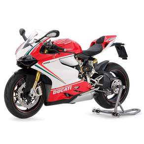 Tamiya 1 12 1199 Panigale S 三色塑料模型摩托車 14132, 1個