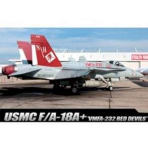 ACADEMY HOBBY MODEL KITS 1/72 美國海軍陸戰隊 F/A 18A+ VMFA-232 Red Devils, AC12520