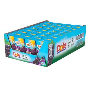 Dole 都樂 葡萄汁, 120ml, 32入