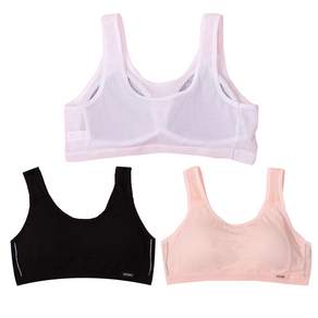 LUBNY Junior Sports Bra 3件套女童文胸一體墊網眼材質易洗透氣UP