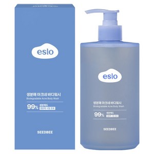 씨드비 이슬로 생분해 아크네 바디워시, 1개, 500ml