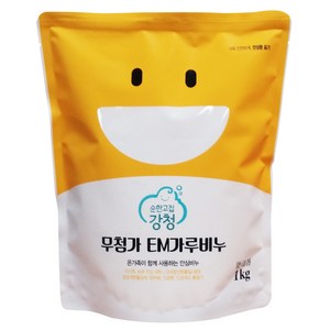 순한고집강청 EM 가루비누, 1kg, 1개